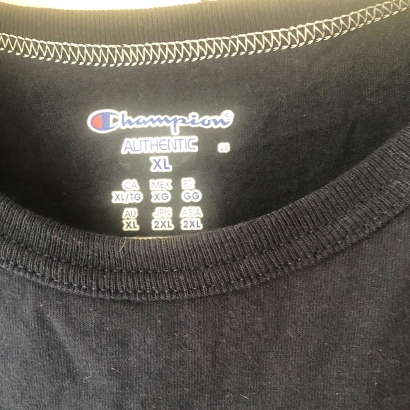 2 Champion Athletic sleeves cotton shirts  XL - Picture 3 of 5